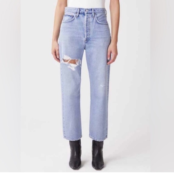 Agolde Denim - Agolde 90s crop echo mid rise loose